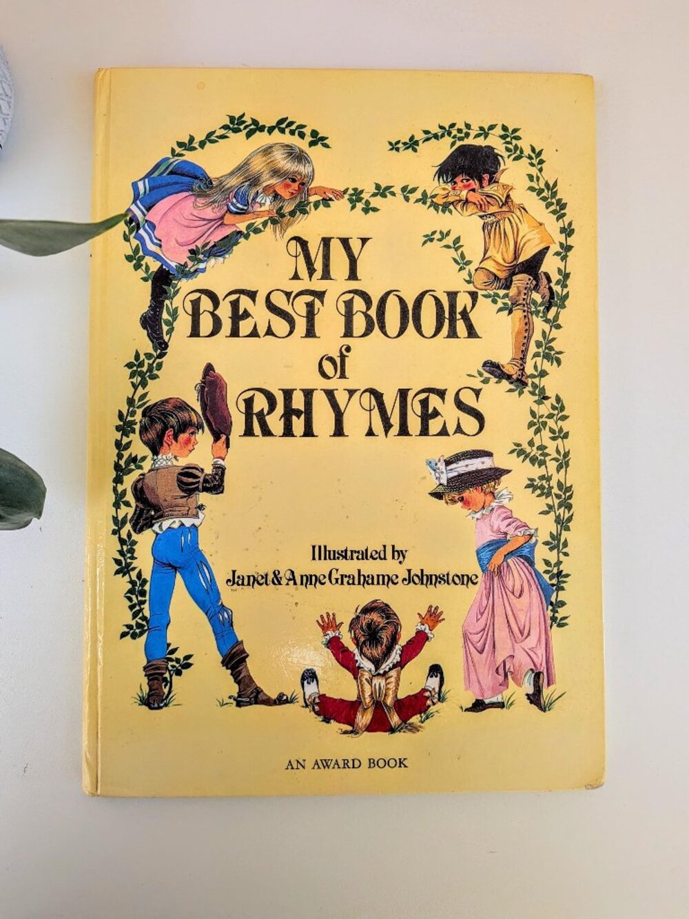 3/$35✨ Vintage 1970s My First Book of Rhymes | Retro Illustrated